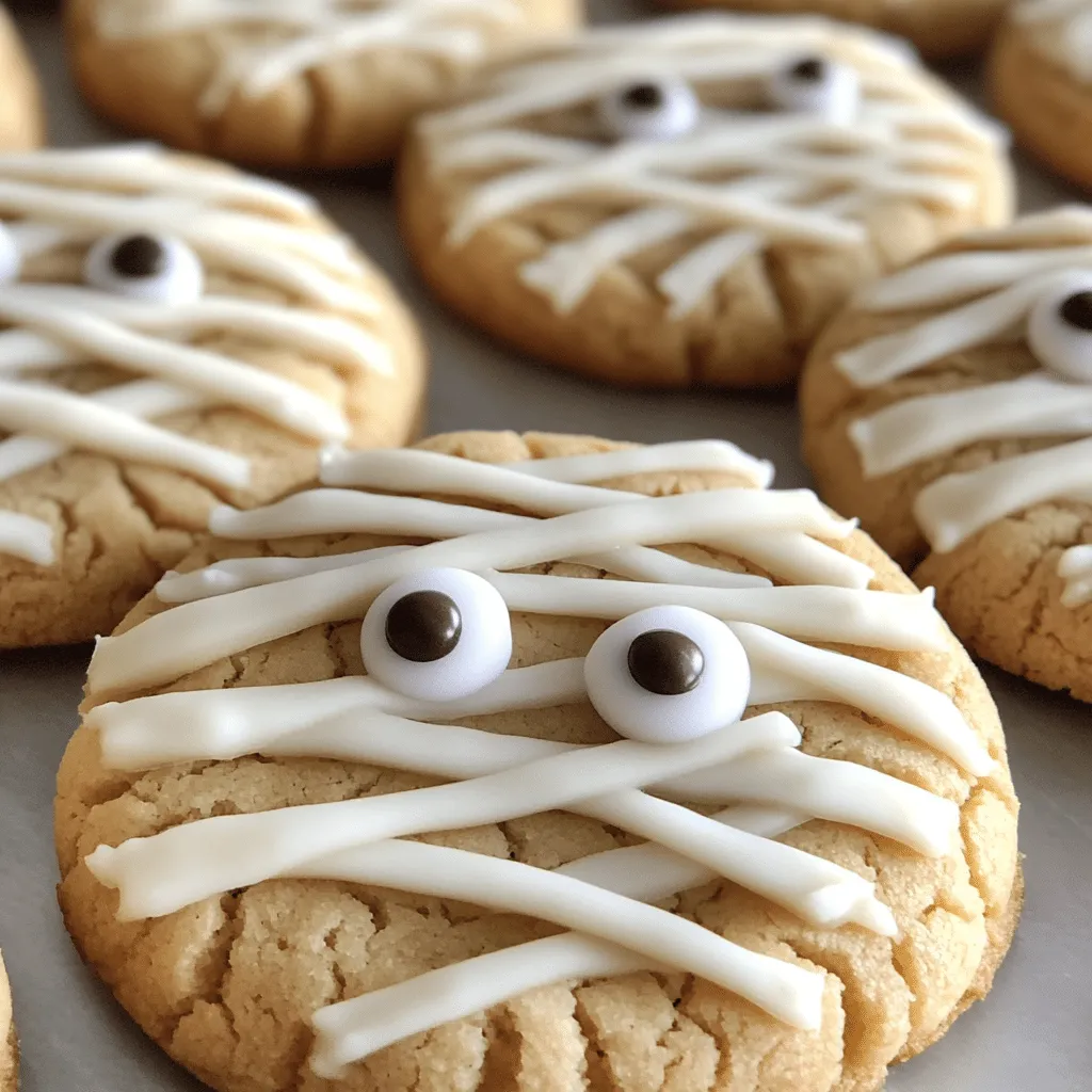 Delicious Mummy Cookies Ready in 30 Minutes for Halloween Fun - Scarlet Recipes featured image