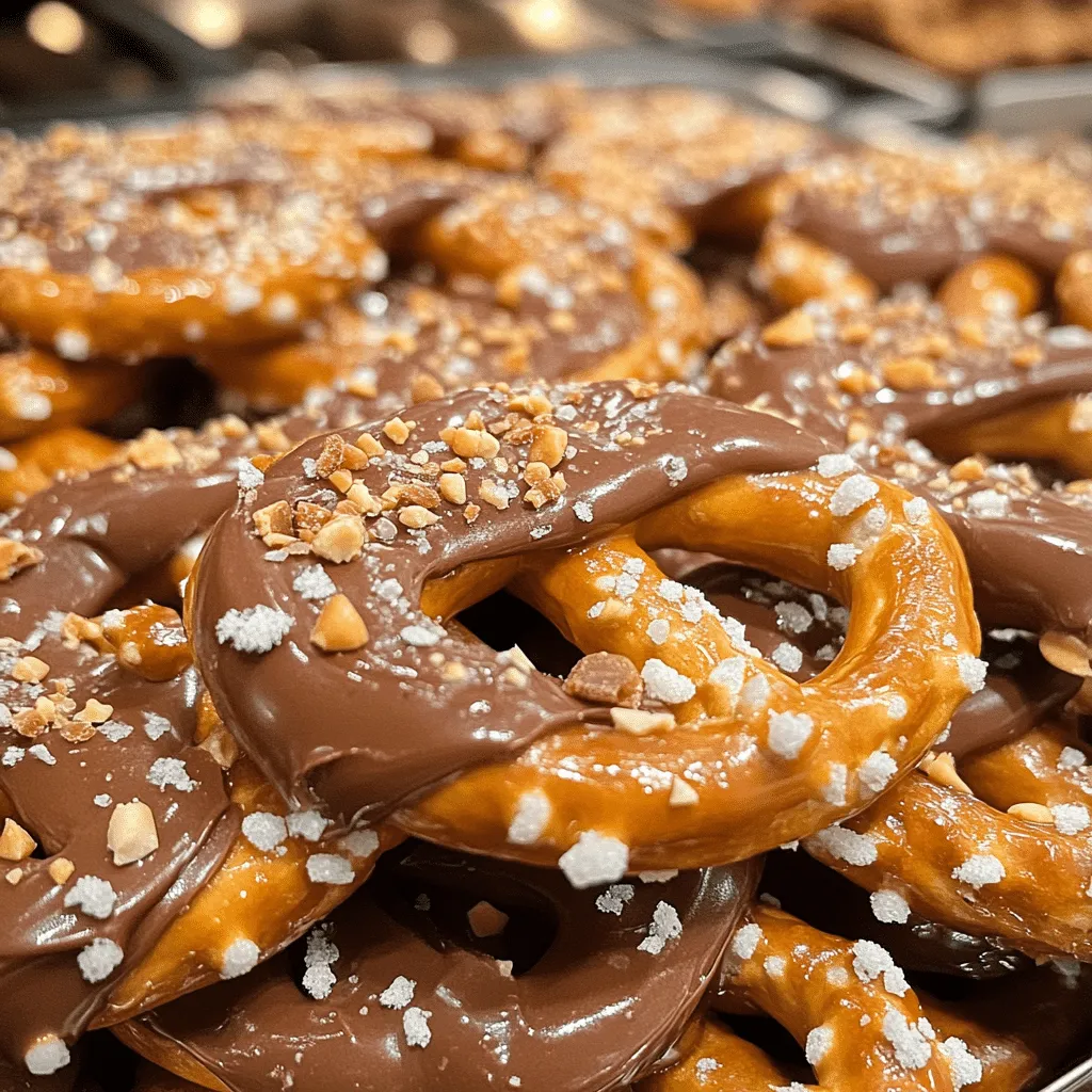 Indulge in No-Bake Peanut Butter Pretzel Clusters Bliss - Scarlet Recipes featured image