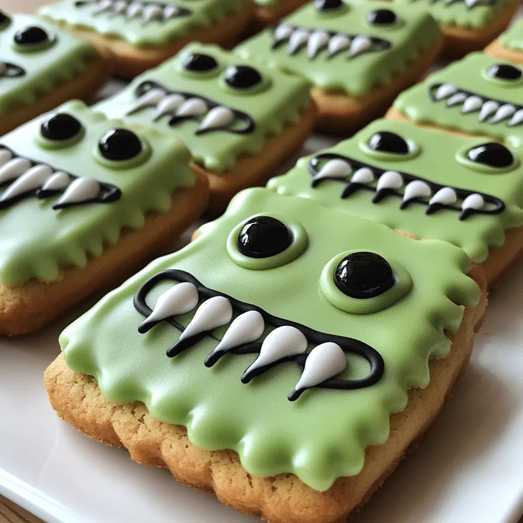 Spooktacular Frankenstein Sugar Cookies with Unique Flavors - Scarlet Recipes featured image