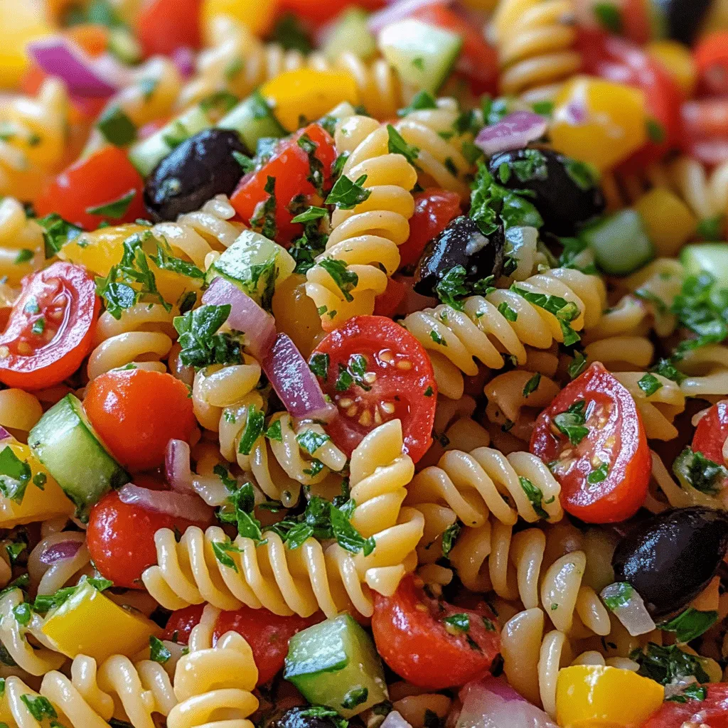 Cold Pasta Salad