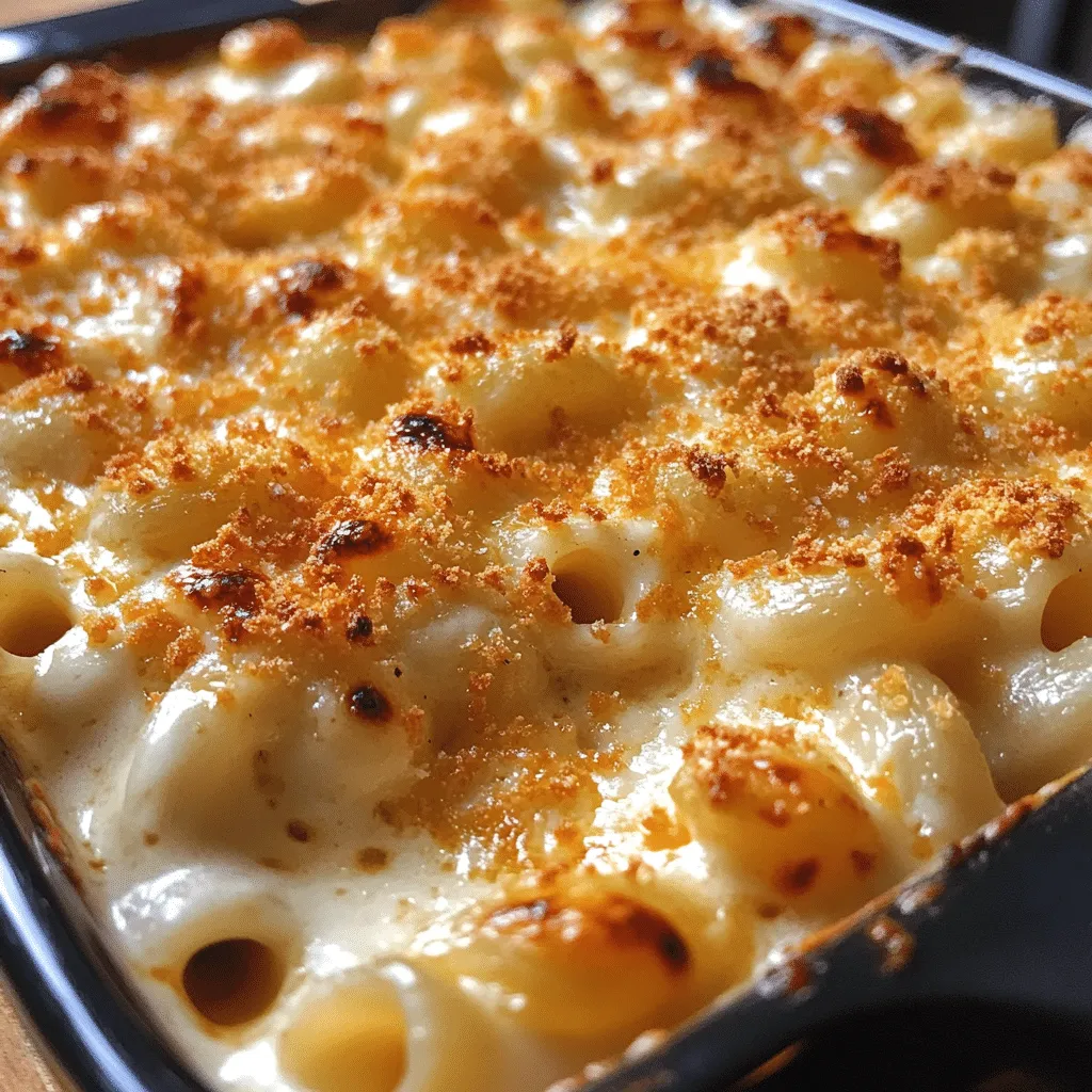 Indulge in Comfort: Irresistibly Creamy Baked Mac & Cheese - Scarlet Recipes featured image