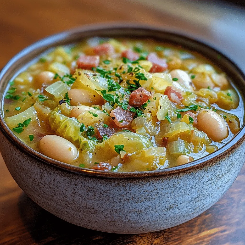 Quick & Hearty German Cabbage and Beans Recipe - Scarlet Recipes featured image