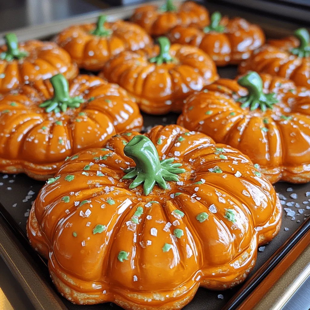 Irresistible Chewy Pretzel Pumpkins for Fall Festivities - Scarlet Recipes featured image