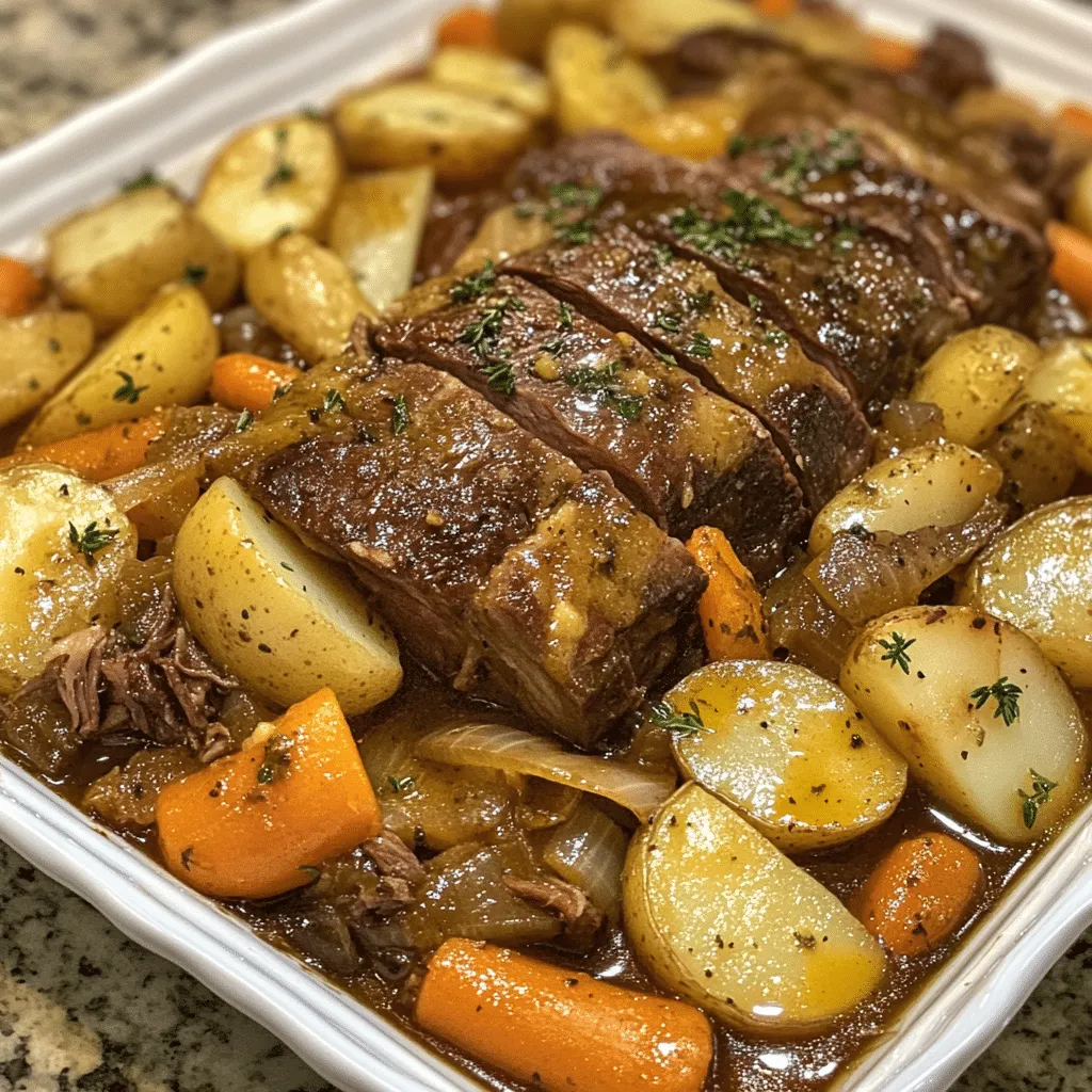 Savory Slow-Cooked Pot Roast