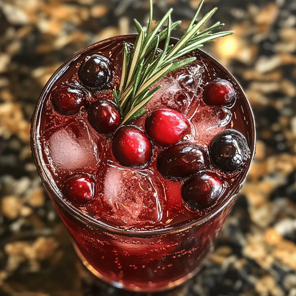 Cranberry Spice Spritz