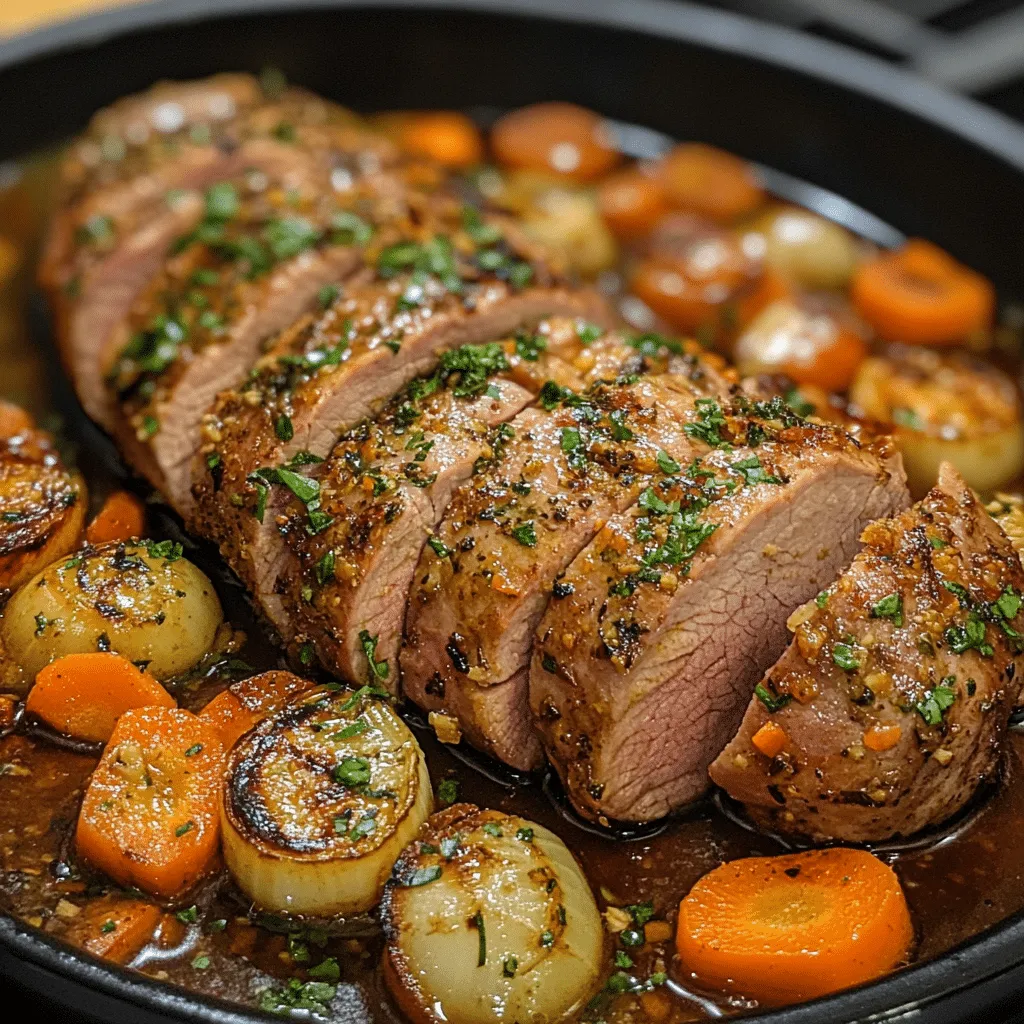 Savory Slow-Cooked Pork Tenderloin