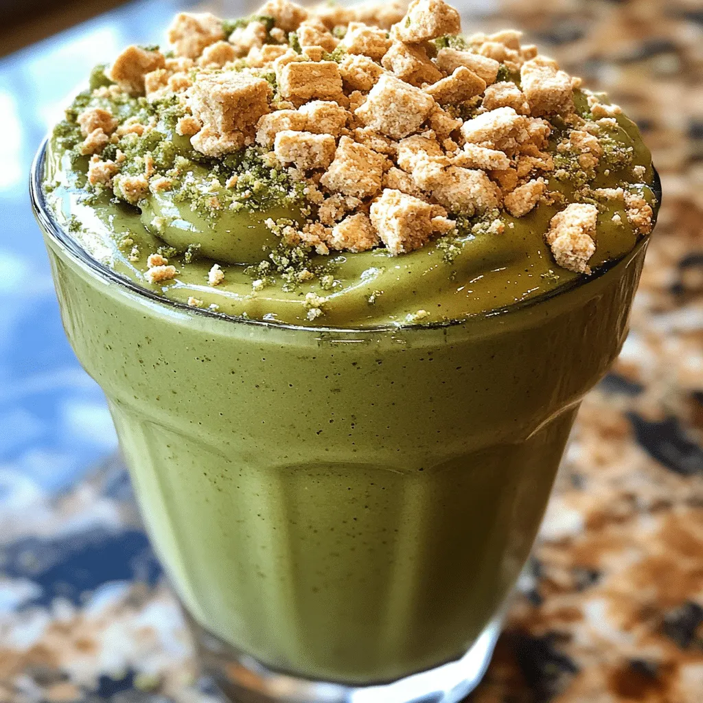 Key Lime Pie Smoothie Bliss