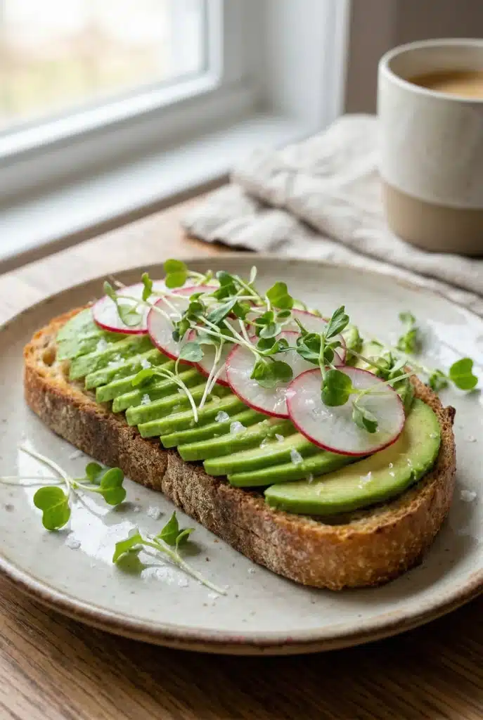 Delight in Spring: Avocado Toast with Radish Bliss - Scarlet Recipes