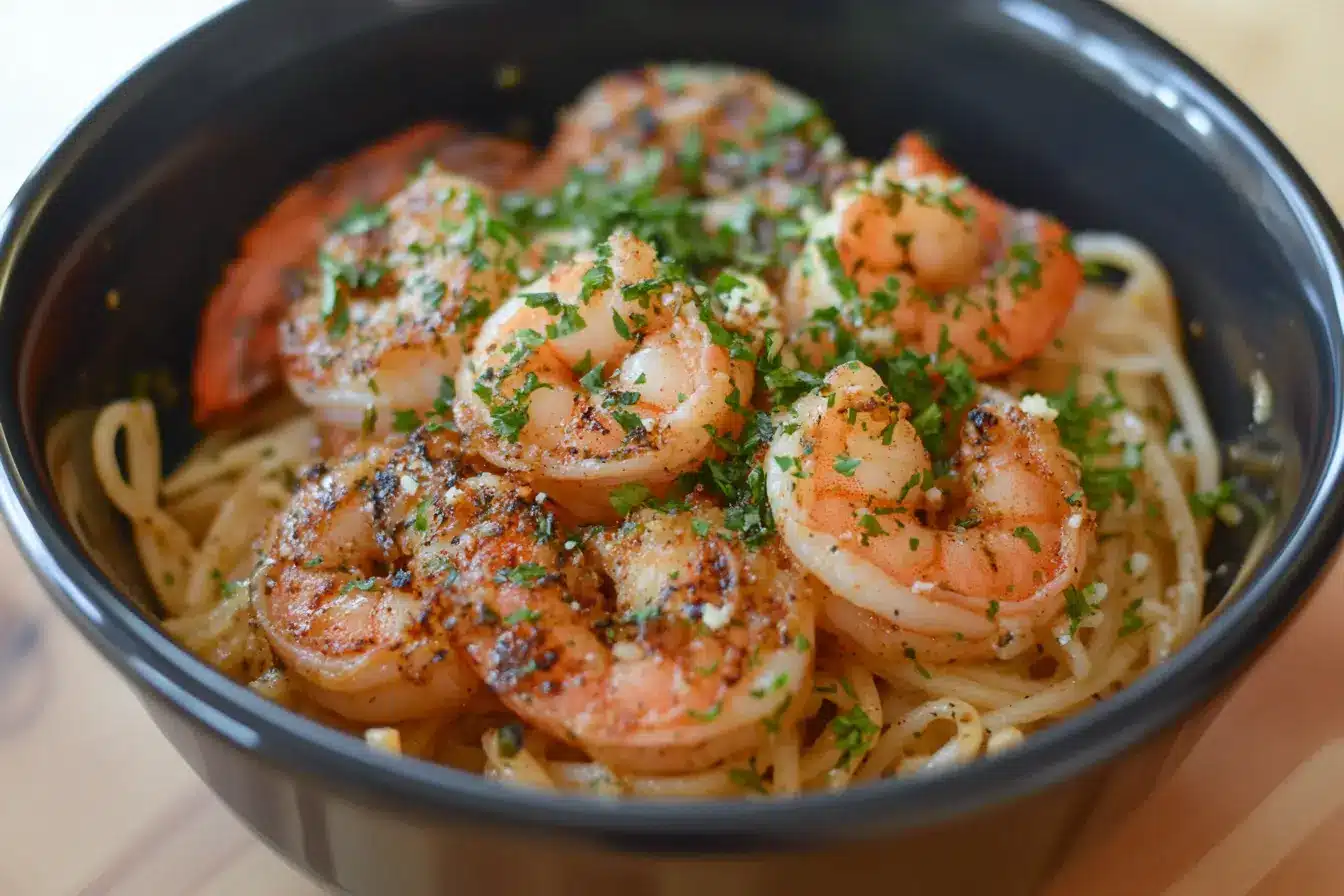 Cajun Shrimp Pasta Easy Recipe for Dinner - Scarlet Recipes featured image