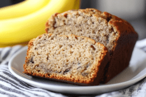 Easy banana bread recipe picture