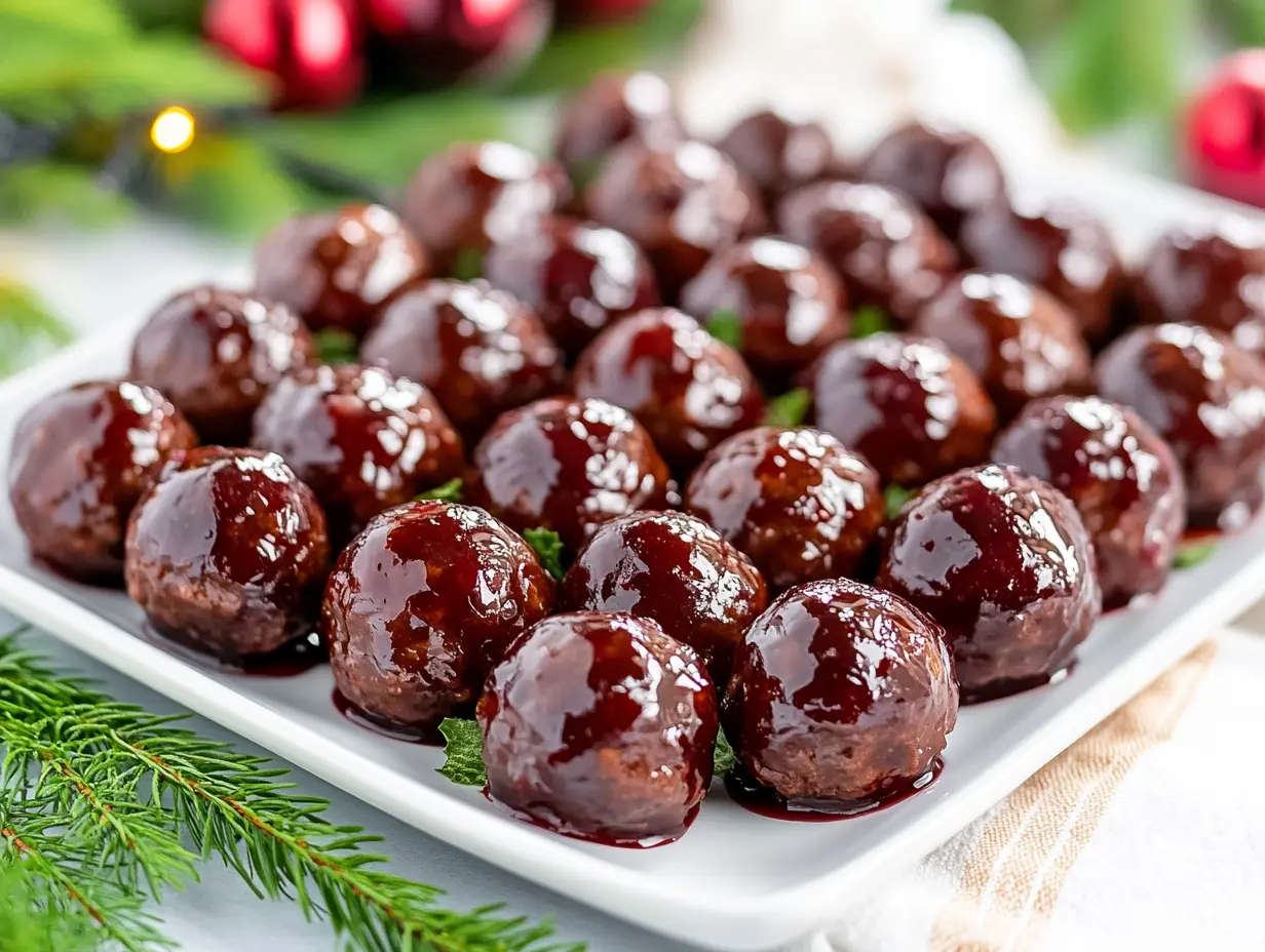 Best Christmas Cranberry Meatballs: A Festive Favorite featured image