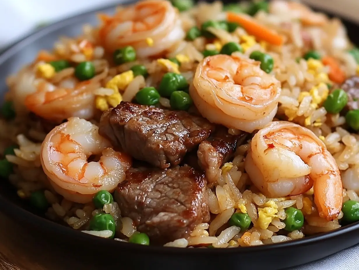 Shrimp and Steak Fried Rice: A Perfect Fusion of Flavors featured image