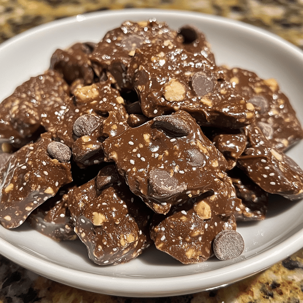 Crunchy No-Bake Chocolate Chia Oat Clusters Delight - Scarlet Recipes featured image