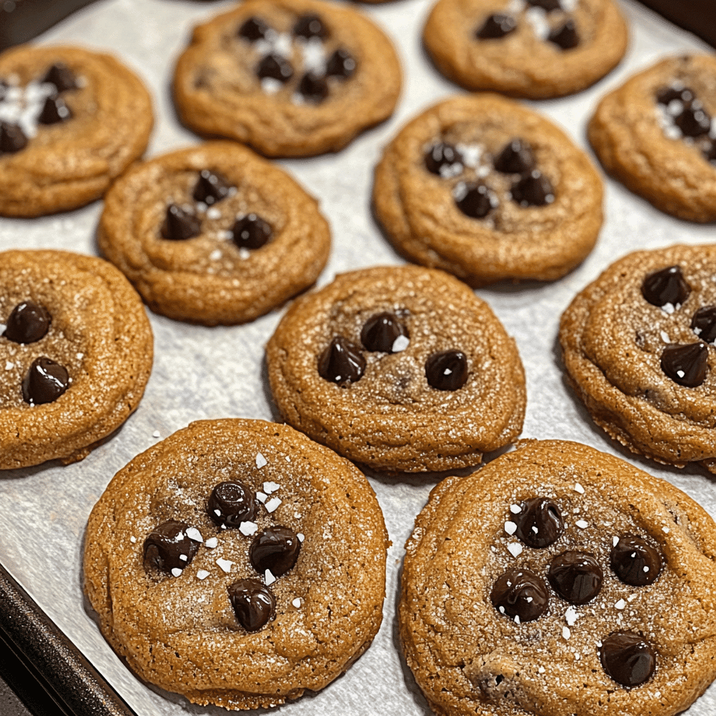 Rich Brown Butter Chocolate Chip Cookies with Nutty Flavor - Scarlet Recipes featured image