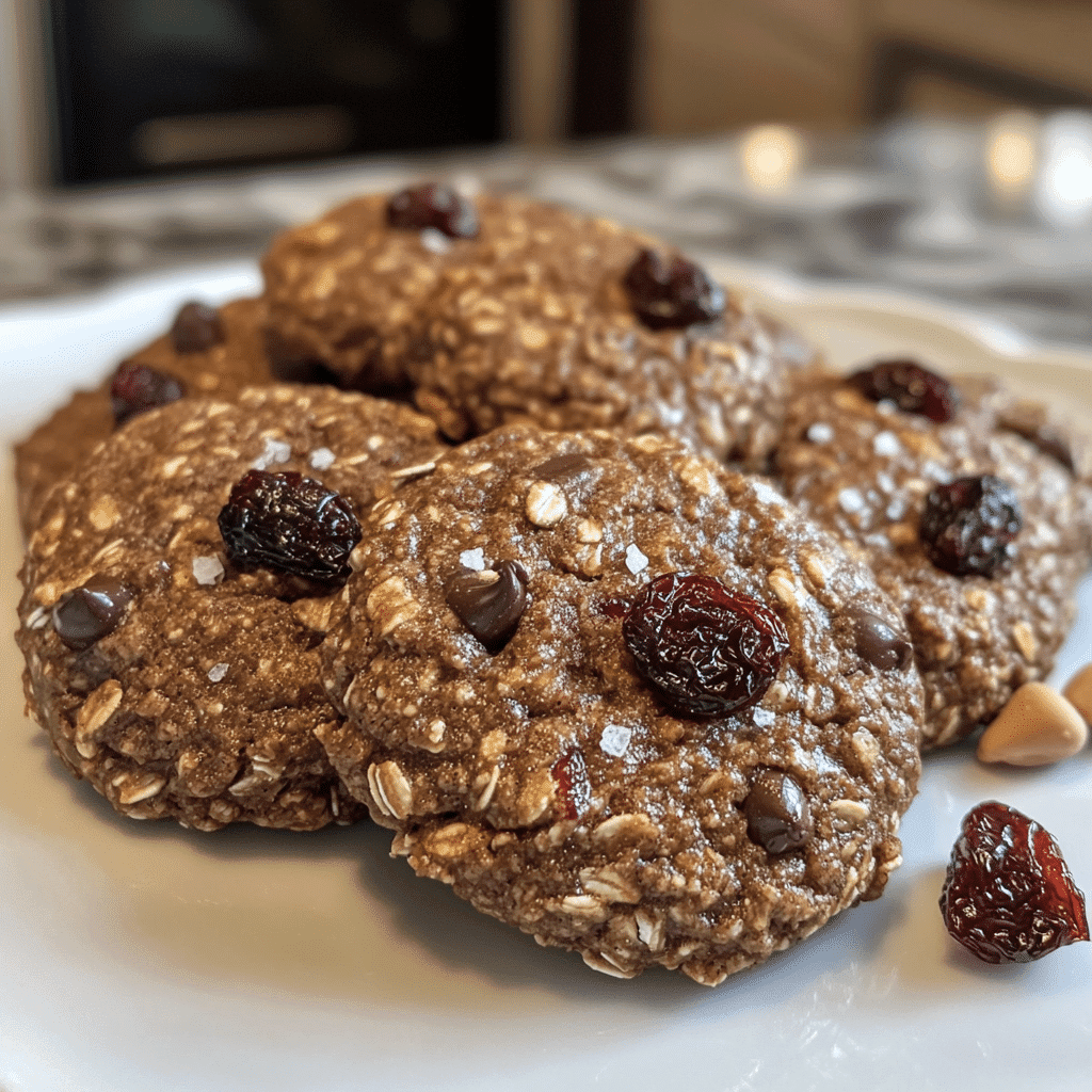 Delicious No-Bake Morning Power Protein Cookies Recipe - Scarlet Recipes featured image