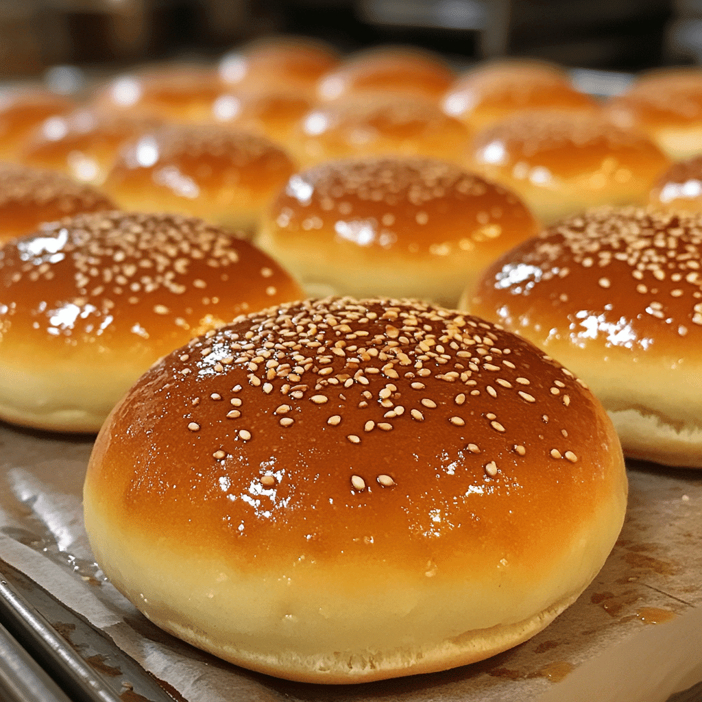 Heavenly Homemade Burger Buns